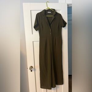 Olive Green Jumpsuit